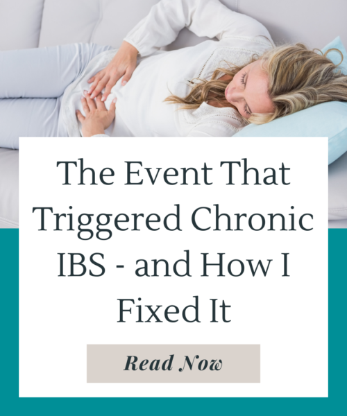 Learn the causes behind one woman's chronic IBS - food poisoning triggered SIBO