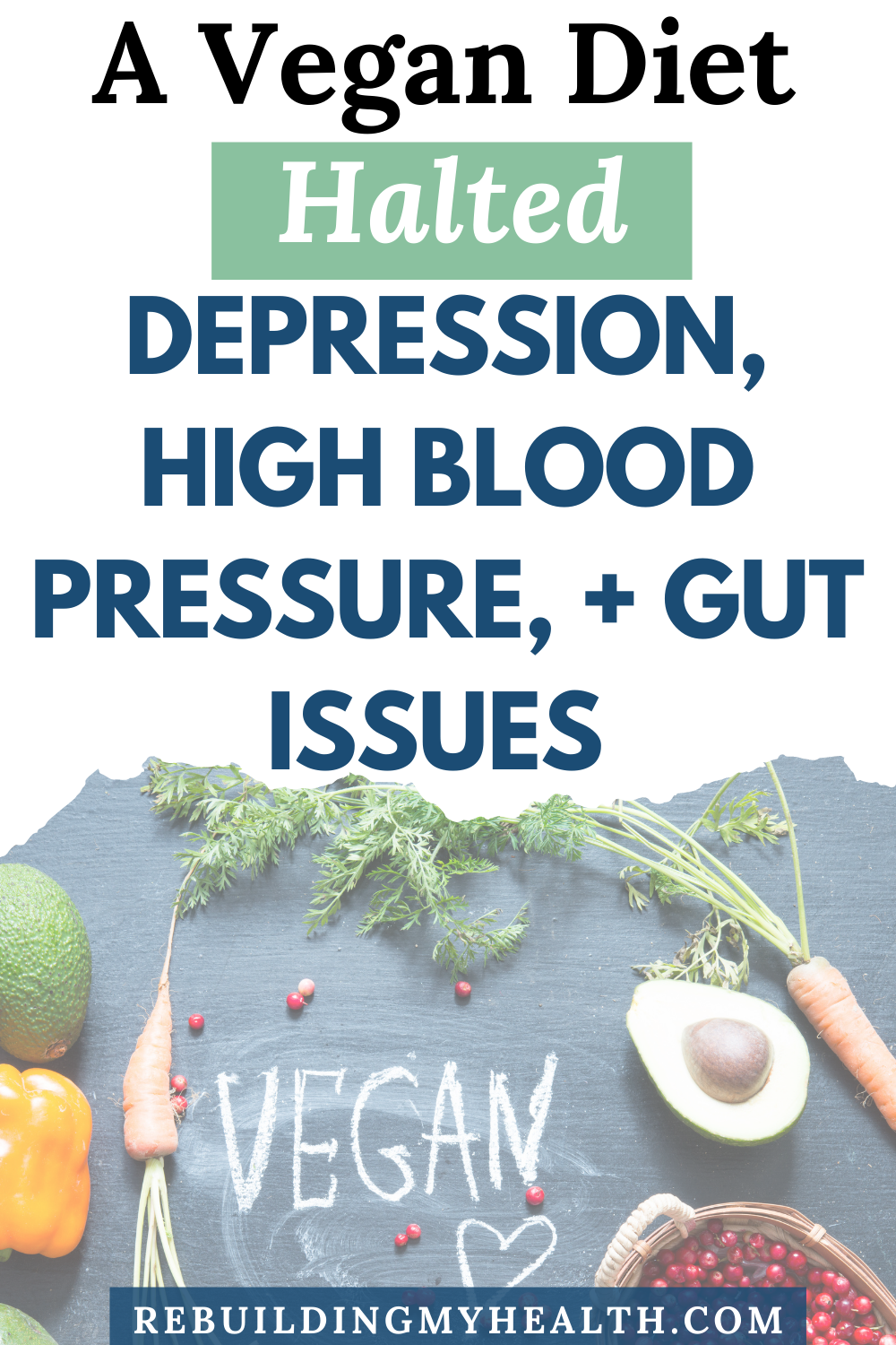 Learn how a 35-year-old father reduced depression, anxiety, fatigue, diarrhea, constipation and high blood pressure with a vegan diet.