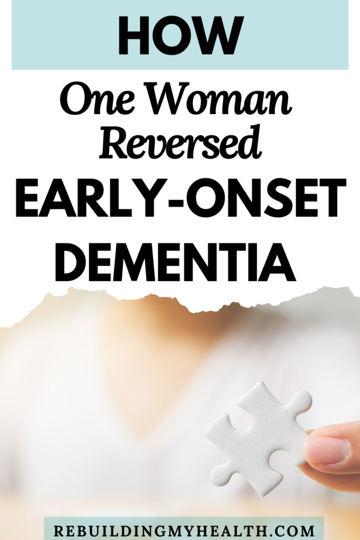 early onset dementia case study