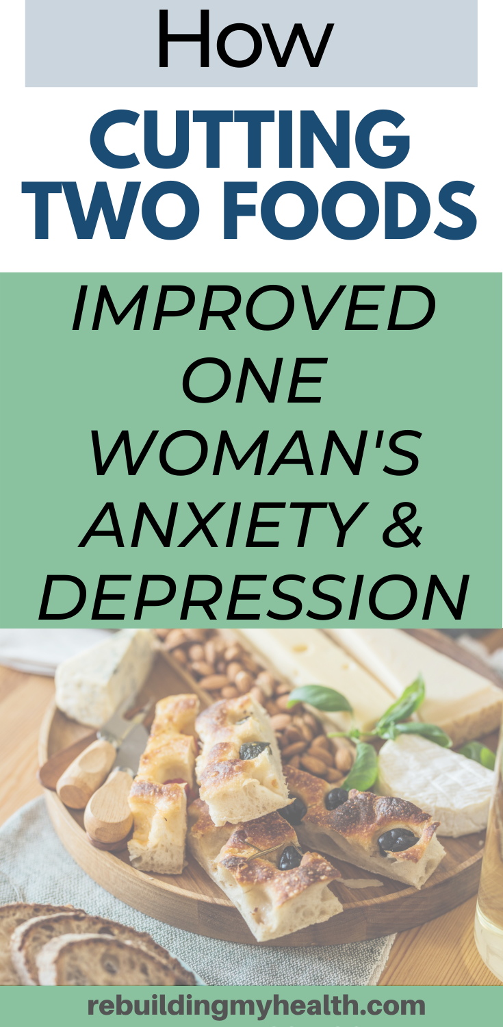 After bouts of anxiety and digestive trouble, a woman eliminated wheat and dairy from her diet - improving her gut and allowing her to get off anxiety meds.