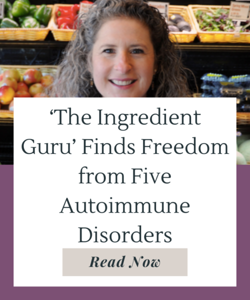 Mira stopped the symptoms of five autoimmune disorders with diet