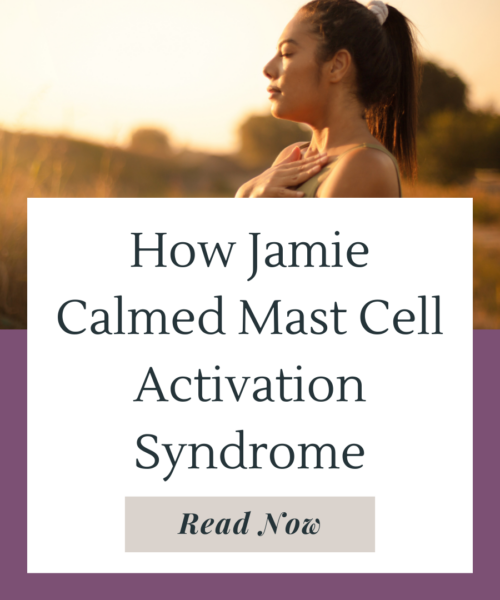 Headaches, food sensitivities, fatigue, and air hunger persisted for years, unexplained. Learn how Jamie finally calmed mast cell activation syndrome symptoms.