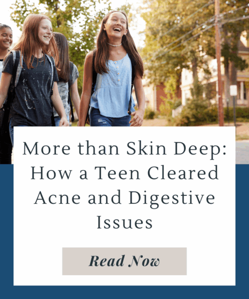 A teen clears acne and gut issues linked to Candida, H. pylori, and mold with a functional medicine approach.