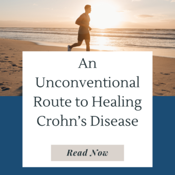 After a decade of struggle with Crohn's disease symptoms, Hadley found relief with food, movement, and faith.